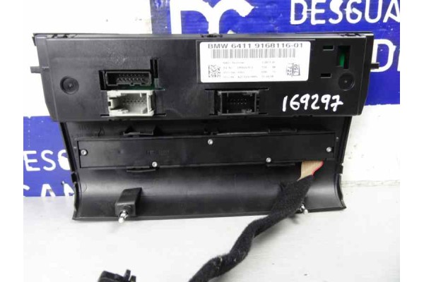 64119168116 MANDO CLIMATIZADOR BMW SERIE 1 BERLINA (E81/E87)