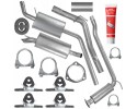 Silencer kit VW T4 96 03 2 5 TDI Bus SWB and LWB