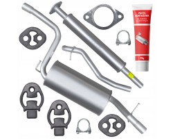 Set Silencer Ford Focus II 2 MK2 1 6 1 8 2 0 HTB