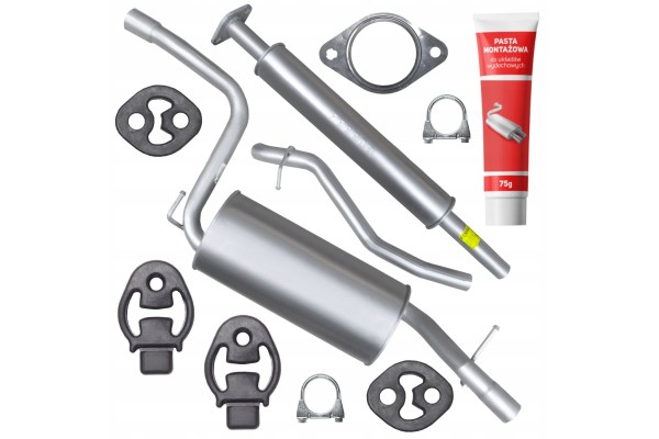Set Silencer Ford Focus II 2 MK2 1 6 1 8 2 0 HTB