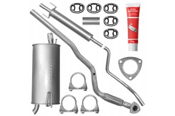 Muffler Set Pipe Opel Meriva A 1 6 64 74 KW 2003 2010