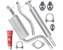 Muffler Set Pipe Ford Focus C Max I 1 MK1 2 0 107 KW 2003 2010