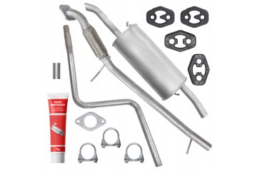 Set muffler pipe Ford Fusion JU 1 25 1 4 05 12 Hatchback