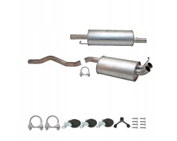 Silencer set VW TRANSPORTER V T5 1 9 TDI 2003