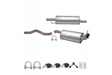 Silencer set VW TRANSPORTER V T5 1 9 TDI 2003