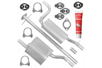 Muffler Set Ford Focus 1 I MK1 1 8 85 KW 1998 2005 Hatchback