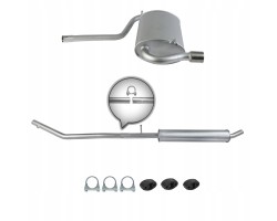 Silencer set for Dacia Duster 06 2010 1 6 16V 4x4
