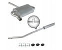 Silencer set for Dacia Duster 06 2010 1 6 16V 4x4 Catalog number of the part ZEST 02 023E 02 024E