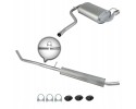 Silencer set for Dacia Duster 06 2010 1 6 16V 4x4 Part manufacturer Ferroz Export