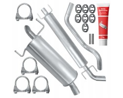 Muffler Set Opel Zafira B II 2 1 9 CDTI 88 110 KW 2005 14