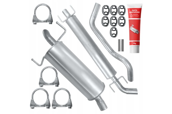Muffler Set Opel Zafira B II 2 1 9 CDTI 88 110 KW 2005 14