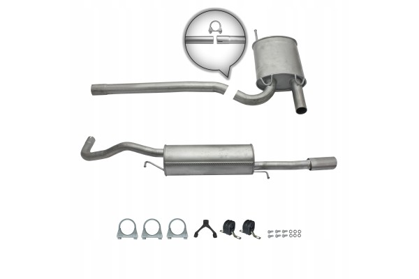 Audi A4 B5 1 6 Sedan Avant 1995 2001 silencers set