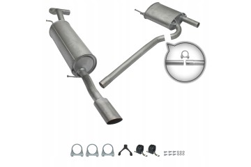 Audi A4 B5 1 6 Sedan Avant 1995 2001 silencers set Part manufacturer Ferroz Export