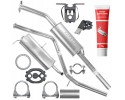 Muffler Set Peugeot 307 1 6 81 KW 2001 2009 Hatchback