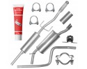 Muffler Set Peugeot 207 1 4 1 6 2006 2015 Hatchback Kombi Convertible