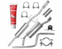 Muffler Set Peugeot 207 1 4 1 6 2006 2015 Hatchback Kombi Convertible