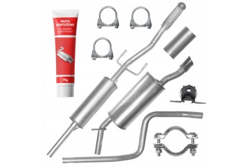 Muffler Set Peugeot 207 1 4 1 6 2006 2015 Hatchback Kombi Convertible