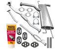 Silencer set for Kia Sportage 2 II 2 0 SUV 2004 2010