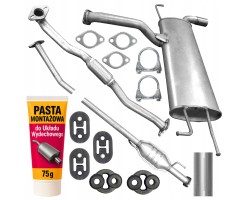 Silencer set for Kia Sportage 2 II 2 0 SUV 2004 2010