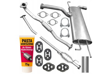 Silencer set for Kia Sportage 2 II 2 0 SUV 2004 2010