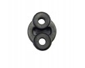 Silencer set for Kia Sportage 2 II 2 0 SUV 2004 2010 Part manufacturer Edex