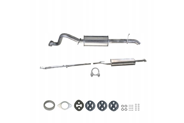 Silencer set for MAZDA TRIBUTE 2 0 Ford Maverick 2 0 Part manufacturer no brand