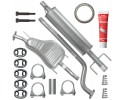 Muffler Set Opel Astra G II 2 1 4 1 6 1998 09 Estate