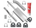 Set muffler pipe Mercedes Sprinter I 1 2 7 CDI 115 KW 2000 2006