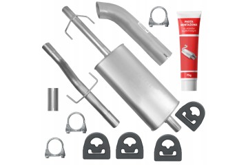 Set muffler pipe Mercedes Sprinter I 1 2 7 CDI 115 KW 2000 2006