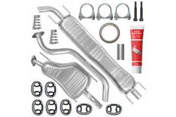 Muffler Set Opel Zafira AI 1 2 0 DI 2 0 DTI 2 2 DTI 1999 2005