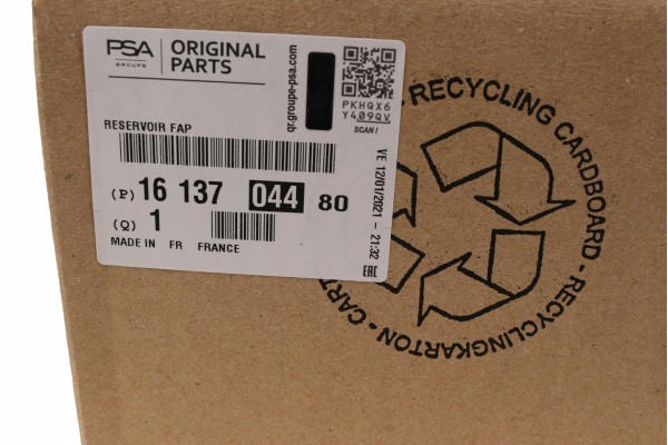 OE TANK FAP DPF CITROEN DS5 PEUGEOT PARTNER II 1 6 BLUEHDI 1613704480 Packaging status original