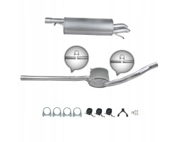 Silencer set VW PASSAT B5 FL 1 9TDI 2 0TDI 130 136 HP 2000