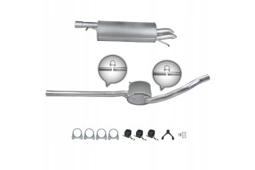 Silencer set VW PASSAT B5 FL 1 9TDI 2 0TDI 130 136 HP 2000
