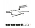 Set of silencers front pipe OPEL Vectra C 1 8 Combi 2005 Part manufacturer Ferroz Export