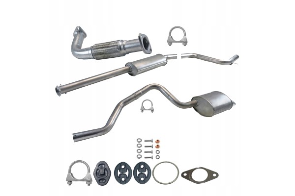 Set of silencers Ford Mondeo MK3 Kombi Turnier 2 0 TDCi 2 2 TDCi 2004 201