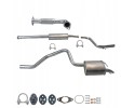 Set of silencers Ford Mondeo MK3 Kombi Turnier 2 0 TDCi 2 2 TDCi 2004 201 Part manufacturer Ferroz Export