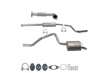 Set of silencers Ford Mondeo MK3 Kombi Turnier 2 0 TDCi 2 2 TDCi 2004 201 Part manufacturer Ferroz Export