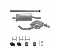 Exhaust system VW Golf IV Cabriolet 1998 1 6 100 HP Part manufacturer Ferroz Export
