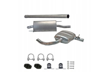 Exhaust system VW Golf IV Cabriolet 1998 1 6 100 HP Part manufacturer Ferroz Export