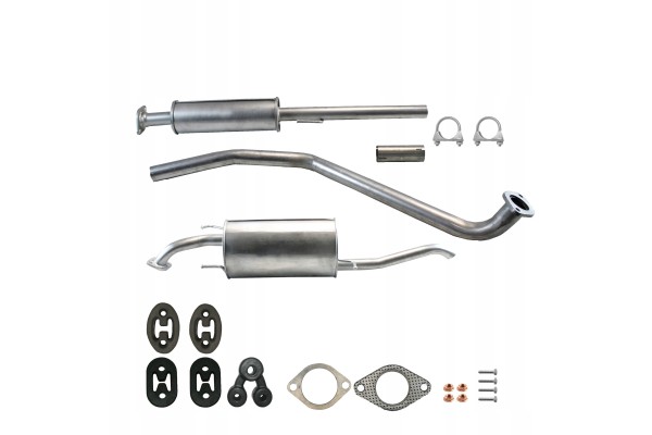 Complete set of silencers Kalos 1 4 16V Chevrolet Daewoo Catalog number of the part ZEST 05 058E 05 060E