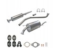 Complete set of silencers Kalos 1 4 16V Chevrolet Daewoo Part manufacturer Ferroz Export