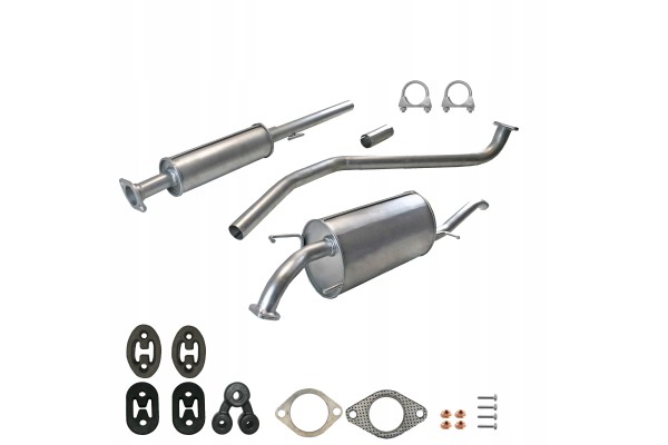 Complete set of silencers Kalos 1 4 16V Chevrolet Daewoo Part manufacturer Ferroz Export