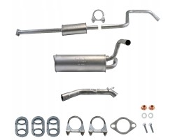 Final middle silencer Opel Astra J 1 4 hatchback