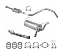 Final middle silencer Opel Astra J 1 4 hatchback Part manufacturer Ferroz Export