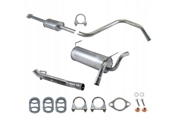 Final middle silencer Opel Astra J 1 4 hatchback Part manufacturer Ferroz Export