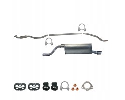 Set of silencers Opel Corsa C Corsa D 1 2 69 80HP 2005