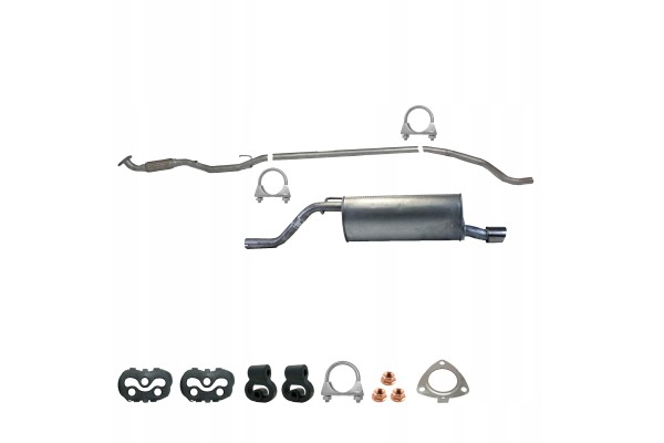 Set of silencers Opel Corsa C Corsa D 1 2 69 80HP 2005