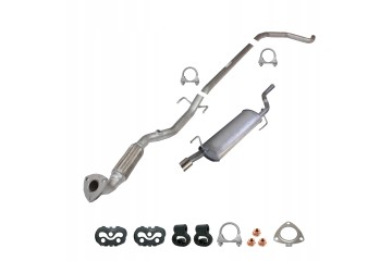 Set of silencers Opel Corsa C Corsa D 1 2 69 80HP 2005 Part manufacturer Ferroz Export