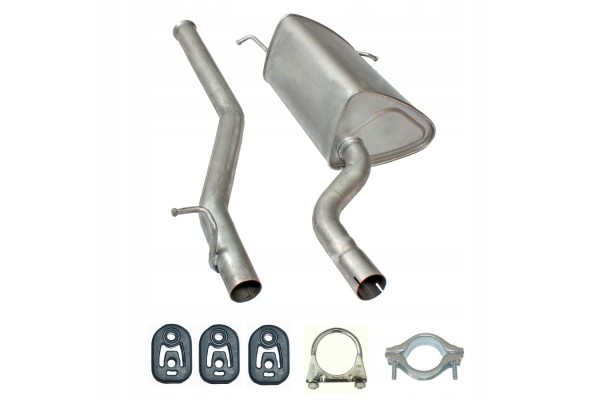 Mercedes W203 S203 C200 220 sedan combi 2003 2007 silencer pipe Part manufacturer Ferroz Export