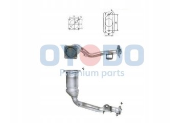 CATALYTIC CONVERTER CITROEN 10N0074 OYO OYODO Part manufacturer Oyodo